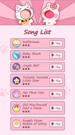 Duet Friends: 귀여운 동물 음악 게임 screenshot