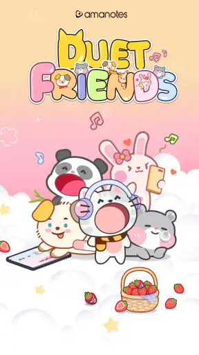 Duet Friends: 귀여운 동물 음악 게임 screenshot