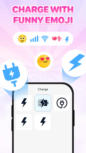 Emoji Battery - Battery Icon screenshot
