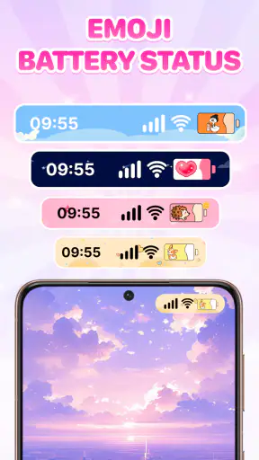Emoji Battery - Battery Icon screenshot