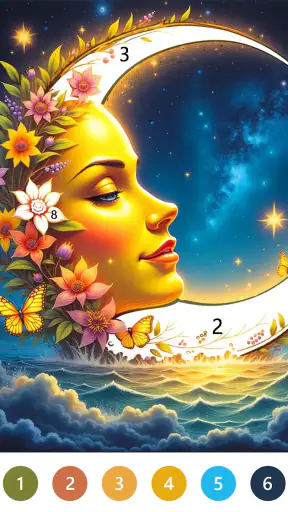 Fairytale Color – 숫자 색칠 게임. screenshot