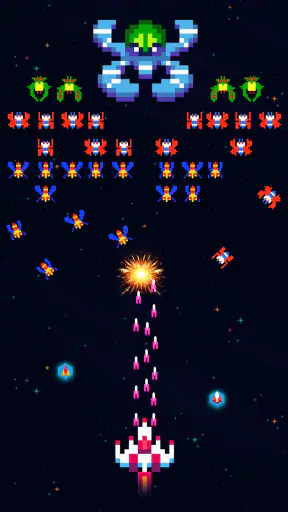 Falcon Squad: 갤럭시 어택 스페이스 슈터 screenshot