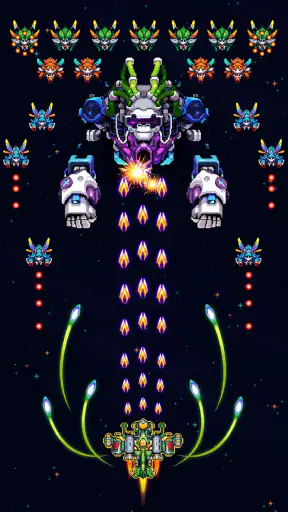 Falcon Squad: 갤럭시 어택 스페이스 슈터 screenshot