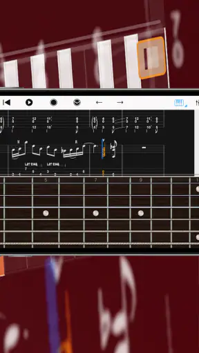 Notion 악보 및 타브 악보 screenshot