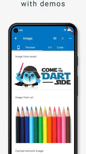 Flutter Catalog screenshot