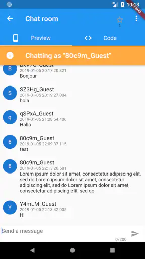 Flutter Catalog screenshot
