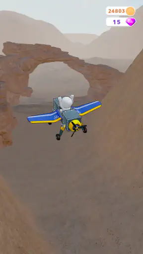 Fly Challenge: 비행기 비행 시뮬레이터 screenshot