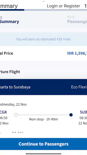 FlyGaruda screenshot