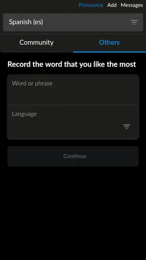 Forvo Pronunciation Guide screenshot