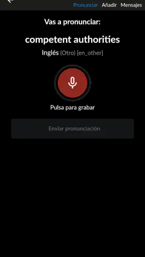 Forvo Pronunciation Guide screenshot