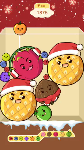 Fruit Merge: Juicy Drop Game screenshot