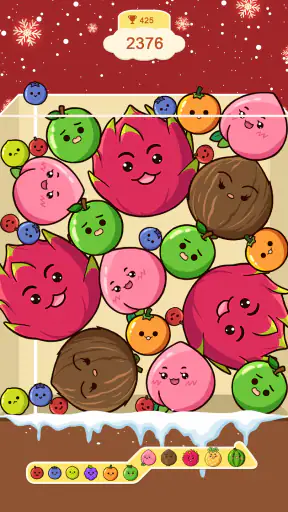 Fruit Merge: Juicy Drop Game screenshot