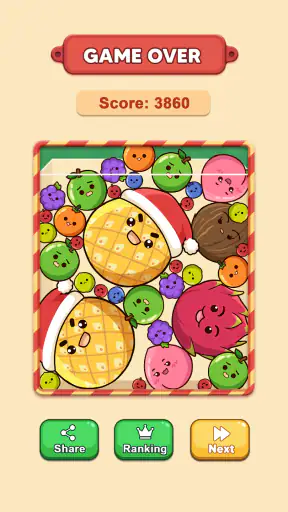 Fruit Merge: Juicy Drop Game screenshot