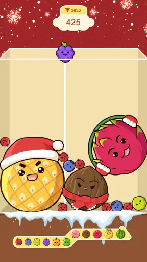 Fruit Merge: Juicy Drop Game screenshot