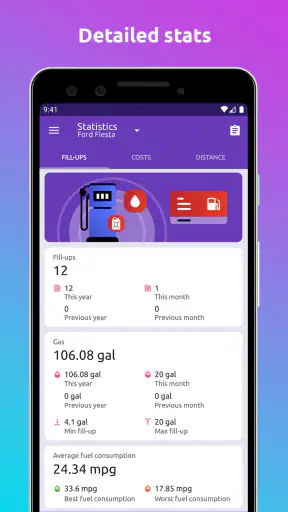 Fuelio: 연료 및 비용 screenshot