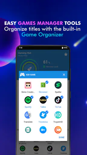 Game Launcher: Gaming Hub App screenshot
