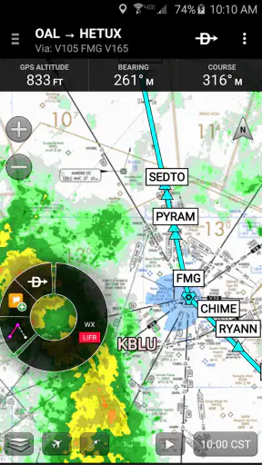 Garmin Pilot screenshot