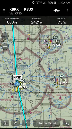 Garmin Pilot screenshot