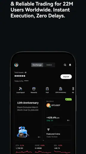 Gate: Buy Bitcoin & Crypto screenshot