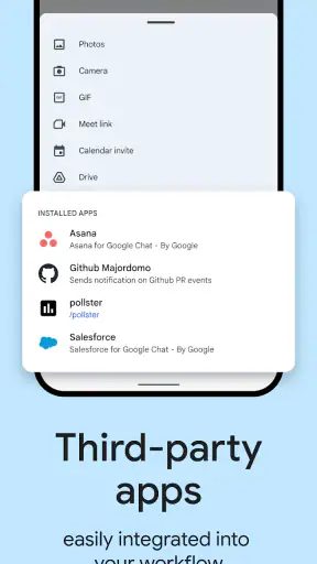 Google Chat screenshot