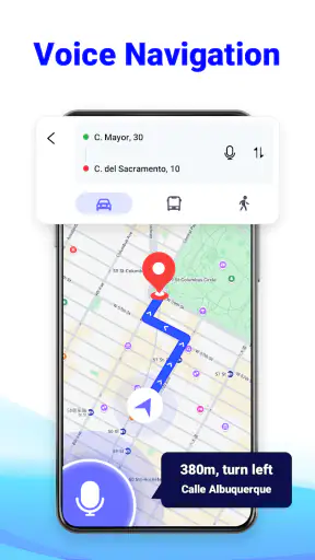 GPS 경로 플래너: 레이더 지도 screenshot