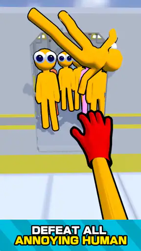 Grab Throw : Hit Annoying Men screenshot