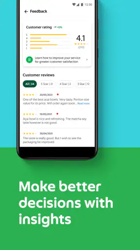 GrabMerchant screenshot