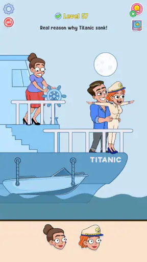 Happy Ending: Displace Puzzle screenshot