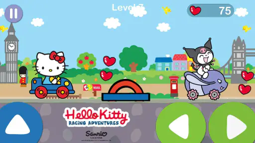 Hello Kitty 레이싱 모험 게임 screenshot