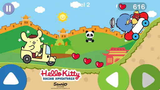 Hello Kitty 레이싱 모험 게임 screenshot