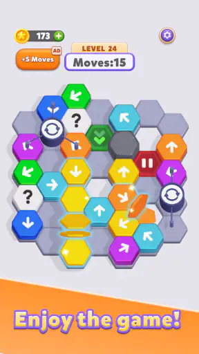 Hexa Run - Block Puzzle screenshot