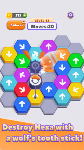 Hexa Run - Block Puzzle screenshot