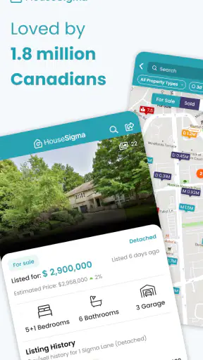 HouseSigma Canada Real Estate screenshot