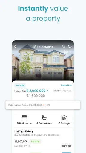 HouseSigma Canada Real Estate screenshot