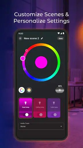 Hue Light App Remote Control screenshot