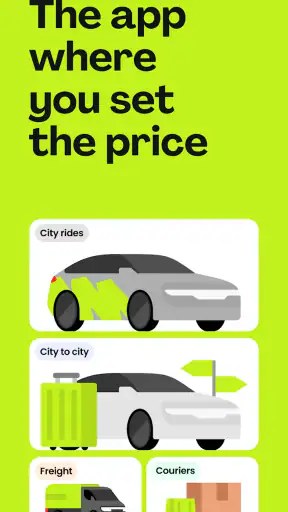 inDrive. Rides with fair fares screenshot