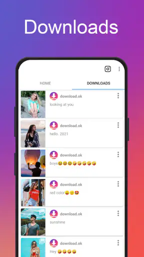 InstSaver : Video Downloader screenshot