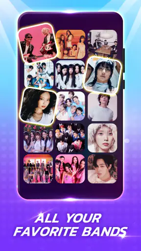 Kpop Piano: 피아노타일 & 음악게임 screenshot