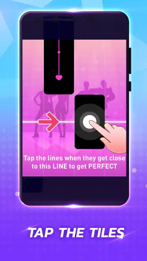 Kpop Piano: 피아노타일 & 음악게임 screenshot