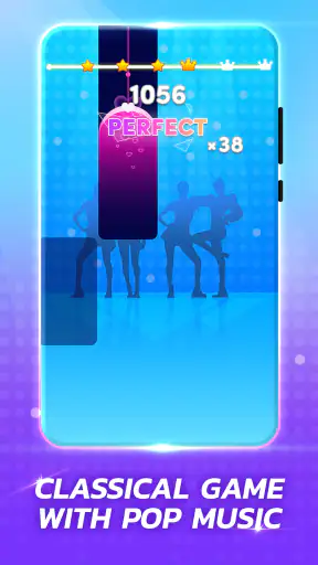 Kpop Piano: 피아노타일 & 음악게임 screenshot