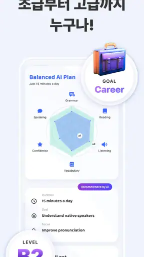 Praktika: 영어회화, 스피킹, 발음, 문법 screenshot