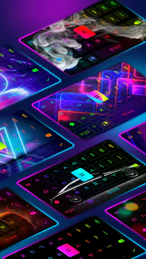 LED Keyboard - RGB Colorful screenshot