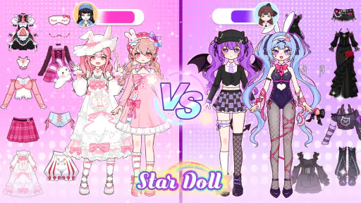 Star Doll Makeover: 메이크업 & 화장 screenshot