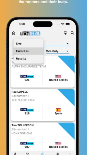 LiveTrail screenshot