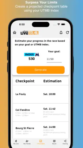 LiveTrail screenshot