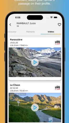 LiveTrail screenshot