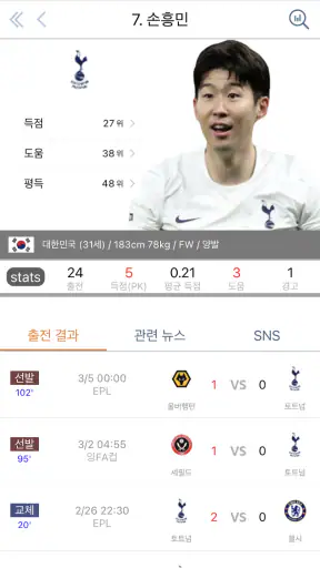 LIVE스코어 - 라이브스코어, 야구, 축구, 농구 screenshot