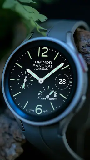 LUMINOR PANERAI Watch face screenshot