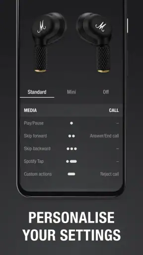 Marshall Bluetooth screenshot