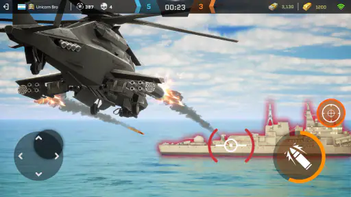Massive Warfare: 탱크와 헬리콥터 게임 screenshot